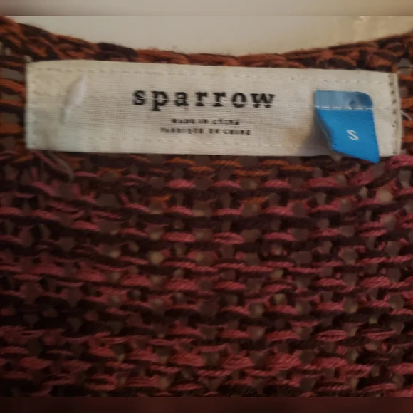 Sparrow Anthro Multi-Color Cardigan S - Picture 5 of 9